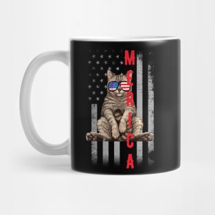 Merica Cat Boss Mug